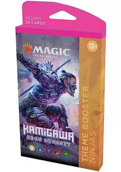 Deals ๐ Magic The Gathering Magic: The Gathering Theme Booster Pack - Kamigawa: Neon Dynasty - Ninjas ๐