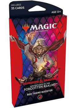 Deals 🧨 Magic The Gathering Magic: The Gathering Theme Booster Pack - Adventures in The Forgotten Realms - Black 🤩 -Cosmetic Shop Belk 1067