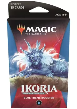 Outlet 😍 Magic The Gathering Magic: The Gathering Theme Booster Pack - Ikoria: Lair of Behemoths - Blue 😉