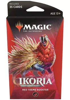 Budget 🔔 Magic The Gathering Magic: The Gathering Theme Booster Pack - Ikoria: Lair of Behemoths - Red 🌟