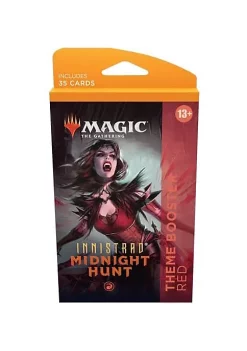 Best Pirce ๐ Magic The Gathering Magic: The Gathering Theme Booster Pack - Innistrad: Midnight Hunt - Red ๐ฅ