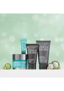 Deals 👏 Clinique Great Skin For Him: Men’s Skincare Set - $70 Value 🔔 -Cosmetic Shop Belk 1274