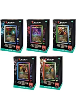 Top 10 🔥 Magic The Gathering Magic: The Gathering Commander Deck Case - Streets of New Capenna - All 5 Decks 🥰 -Cosmetic Shop Belk 143
