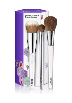 Coupon 😀 Clinique Essential Makeup Brush Trio - $113 Value 👏 -Cosmetic Shop Belk 1580