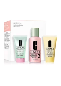 Wholesale 🔔 Clinique Skin School Supplies: Cleanser Refresher Course Set - Combination Oily 🎉 -Cosmetic Shop Belk 2105