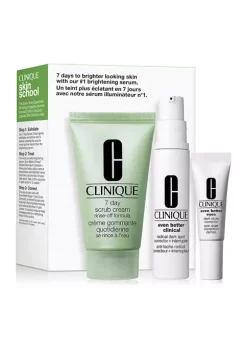 Coupon 🥰 Clinique Skin School Supplies: Even Tone Essentials Set - $39 Value 🥰