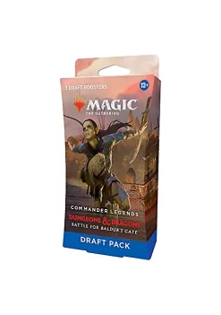 Buy 🌟 Magic The Gathering Magic: The Gathering Draft Booster Pack Lot - Commander Legends: Battle for Baldur's Gate - 3 Packs 🌟