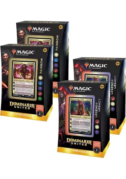 Cheapest 🎁 Magic The Gathering Magic: The Gathering Commander Deck Case - Dominaria United - 2 of Each Deck - Preorder Ships 09-09-2022 ✔️
