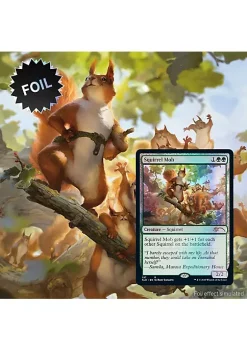 Best deal 😍 Magic The Gathering Magic: The Gathering Secret Lair - Premium Foil Edition - We Hope You Like Squirrels ✔️ -Cosmetic Shop Belk 398