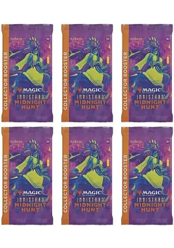 Top 10 🤩 Magic The Gathering Magic: The Gathering Collector Booster Pack Lot - Innistrad: Midnight Hunt - 6 Packs 🥰