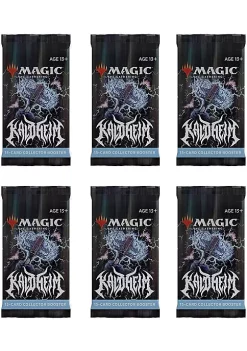 Hot Sale โญ Magic The Gathering Magic: The Gathering Collector Booster Pack Lot - Kaldheim - 6 Packs ๐