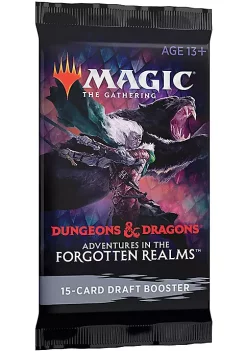 Promo ⭐ Magic The Gathering Magic: The Gathering Draft Booster Pack - Adventures in The Forgotten Realms 😀