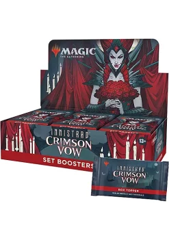New 🤩 Magic The Gathering Magic: The Gathering Set Booster Box - Innistrad: Crimson Vow ❤️