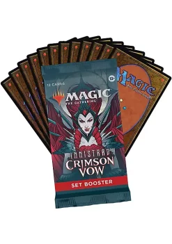 New 🤩 Magic The Gathering Magic: The Gathering Set Booster Box - Innistrad: Crimson Vow ❤️ -Cosmetic Shop Belk 504