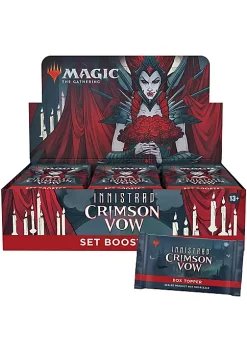 New 🤩 Magic The Gathering Magic: The Gathering Set Booster Box - Innistrad: Crimson Vow ❤️ -Cosmetic Shop Belk 505
