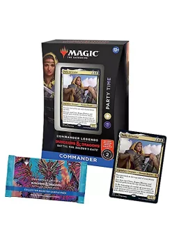 Discount ๐งจ Magic The Gathering Magic: The Gathering Commander Deck - Commander Legends: Battle for Baldur's Gate - Party Time โ