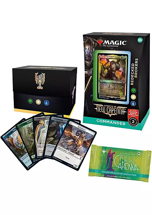 Discount ✨ Magic The Gathering Magic: The Gathering Commander Deck - Streets of New Capenna: Bedecked Brokers 👍 2 Discount ✨ Magic The Gathering Magic: The Gathering Commander Deck - Streets of New Capenna: Bedecked Brokers 👍 - Image 2