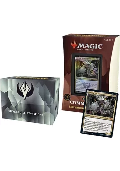 Deals 🧨 Magic The Gathering Magic: The Gathering Commander Deck - Strixhaven: Silverquill Statement (Black & White) 🎉