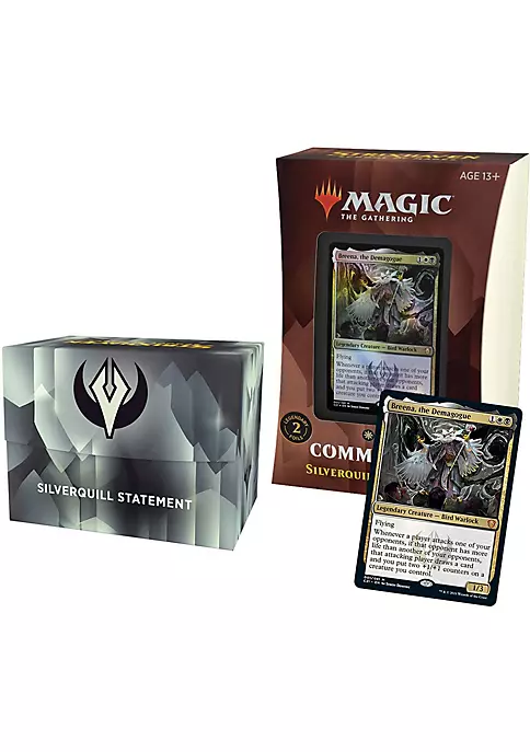 Deals 𧨠Magic The Gathering Magic: The Gathering Commander Deck - Strixhaven: Silverquill Statement (Black & White) π 1 Deals 𧨠Magic The Gathering Magic: The Gathering Commander Deck - Strixhaven: Silverquill Statement (Black & White) π
