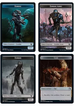 Cheap 😀 Magic The Gathering Magic: The Gathering Commander Deck - Innistrad: Midnight Hunt - Undead Unleashed (Blue & Black) ✔️ -Cosmetic Shop Belk 893