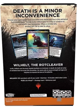 Cheap 😀 Magic The Gathering Magic: The Gathering Commander Deck - Innistrad: Midnight Hunt - Undead Unleashed (Blue & Black) ✔️ -Cosmetic Shop Belk 894