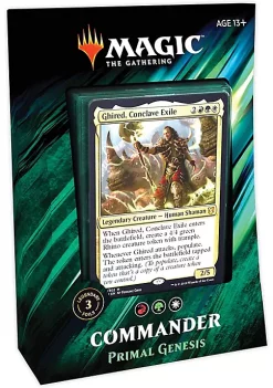 Buy 🥰 Magic The Gathering Magic: The Gathering Commander Deck - 2019 Primal Genesis 🛒