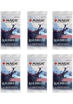 Best deal ๐งจ Magic The Gathering Magic: The Gathering Set Booster Pack Lot - Kaldheim - 6 Packs ๐