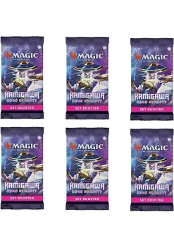 Outlet 🔔 Magic The Gathering Magic: The Gathering Set Booster Pack Lot - Kamigawa: Neon Dynasty - 6 Packs 👍 -Cosmetic Shop Belk 944