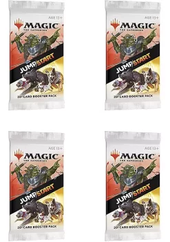 Outlet 🔔 Magic The Gathering Magic: The Gathering Draft Booster Pack Lot - Jumpstart - 4 Packs 😉