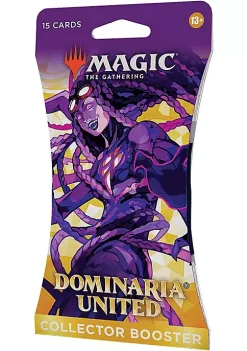 Best Sale 🧨 Magic The Gathering Magic: The Gathering Collector Booster Pack - Dominaria United - Preorder Ships 09-09-2022 🥰 -Cosmetic Shop Belk 980