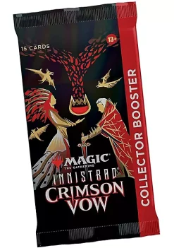 Promo 😍 Magic The Gathering Magic: The Gathering Collector Booster Pack - Innistrad: Crimson Vow 😉 -Cosmetic Shop Belk 995
